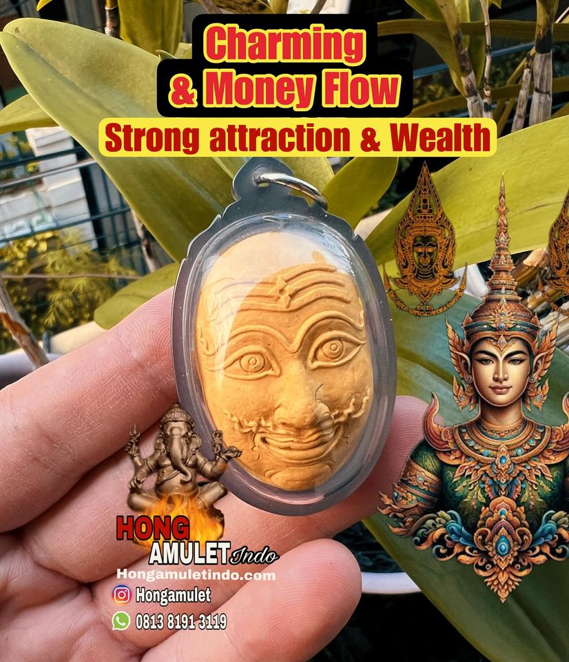 Amulet Pemikat Phra Lak Na Thong Blessing LP Phet Wat Takra Kao