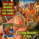 Thai Amulet Locket LP Rod Wat Kok Grom