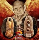 Amulet Locket Salika 2 Gold Takrut LP Hong Wat Susantungmon