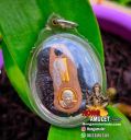 Amulet Locket Salika 2 Gold Takrut LP Hong Wat Susantungmon