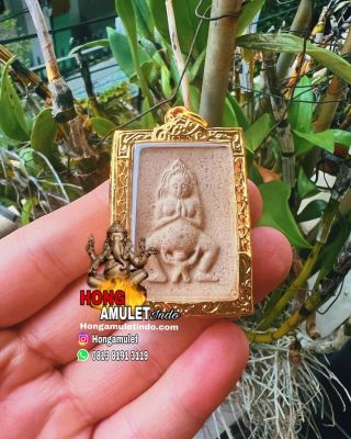 Amulet Mae Nang Pim Pemberi Rezeki dan Pengasihan Wat Thong Sai