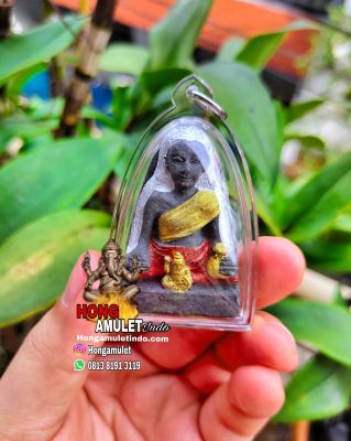 Amulet Dewi Harta Kamboja Chao Mae Khum Sap Blessing LP Dum Wat Santitham